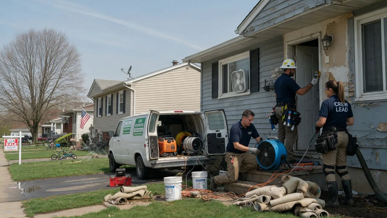 Flood Cleanup in Hillsdale, NJ near me